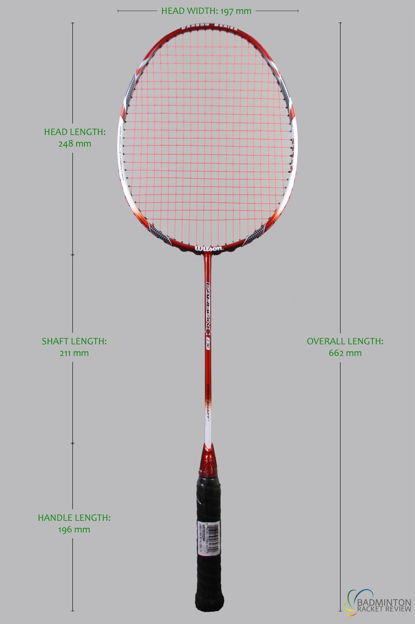 Wilson Carbon 83 Badminton Racket Review -