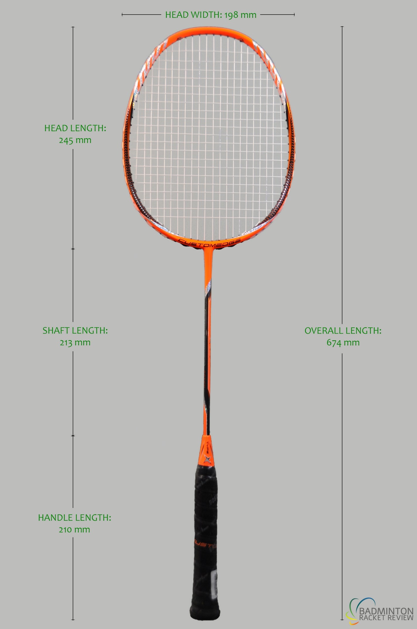 Gosen Custom Edge Type X Badminton Racket Review -