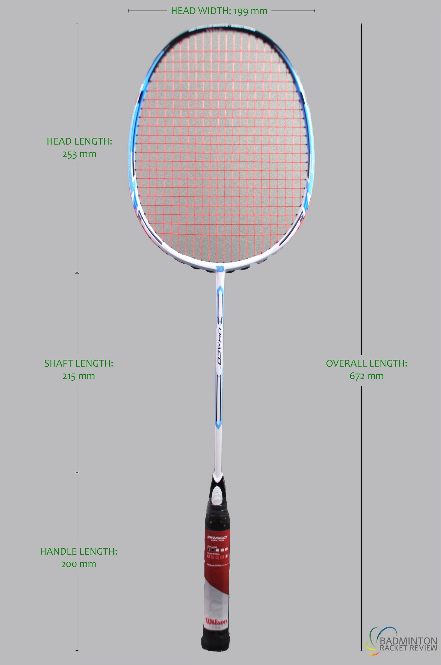 Wilson Draco BLX Badminton Racket Review