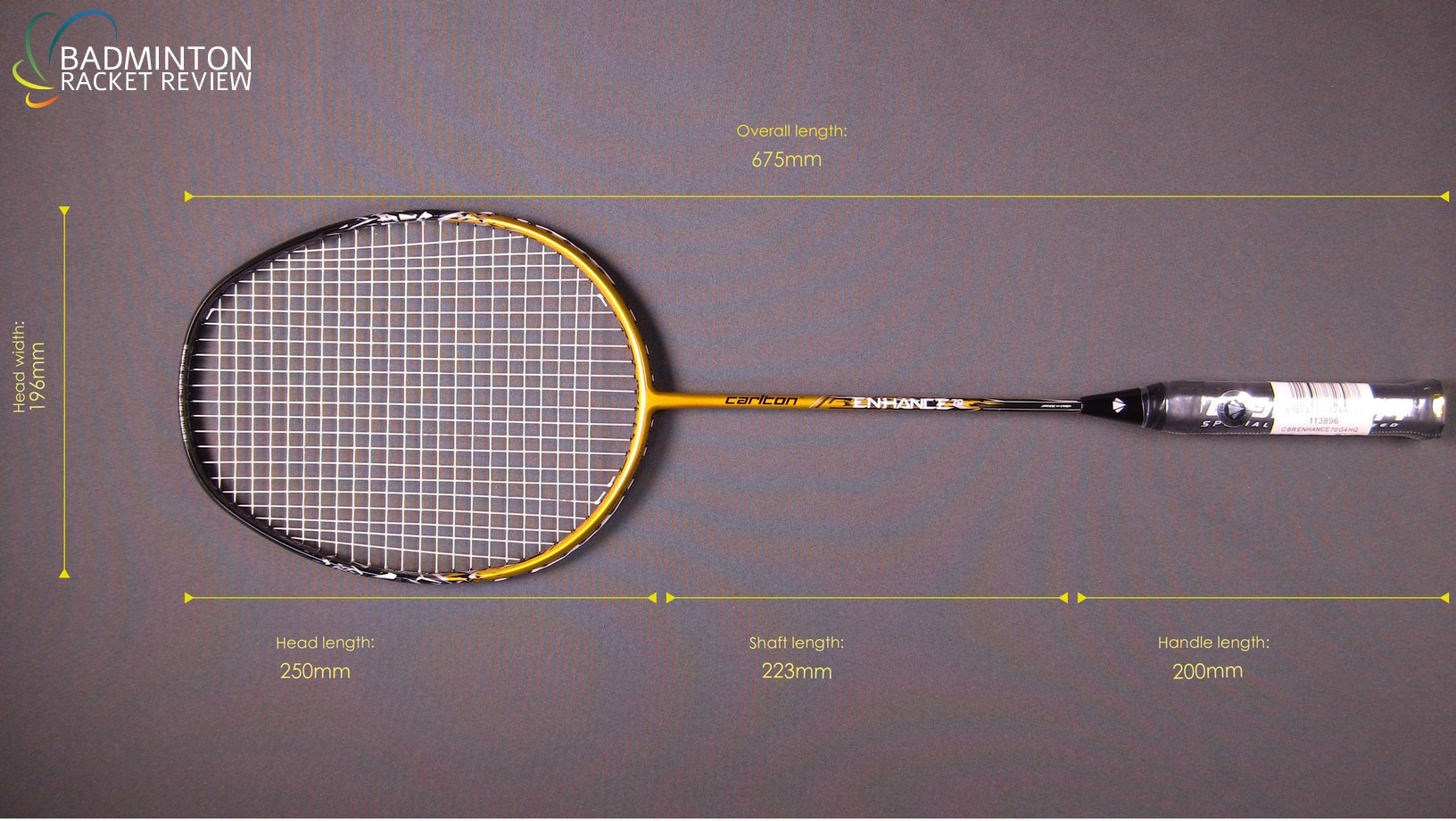 CARLTON ENHANCE 70 Badminton Racket Review -