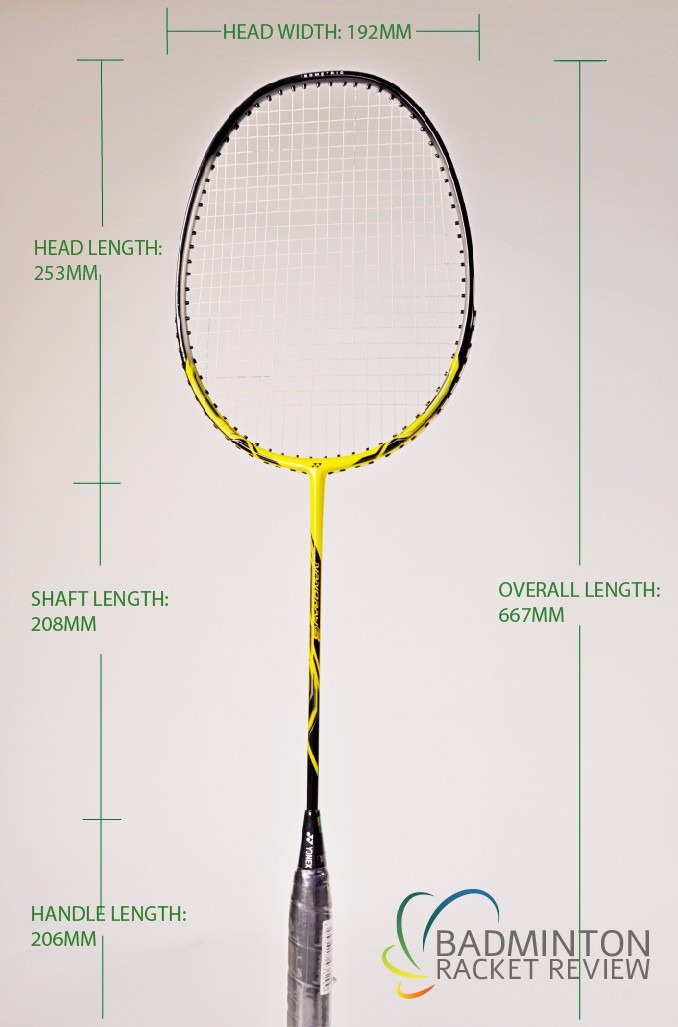 Yonex Nanoray 6 B R 93 Unisex Badminton Racket 
