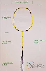 Full Yonex Voltric 8E Tune Badminton Racket Review