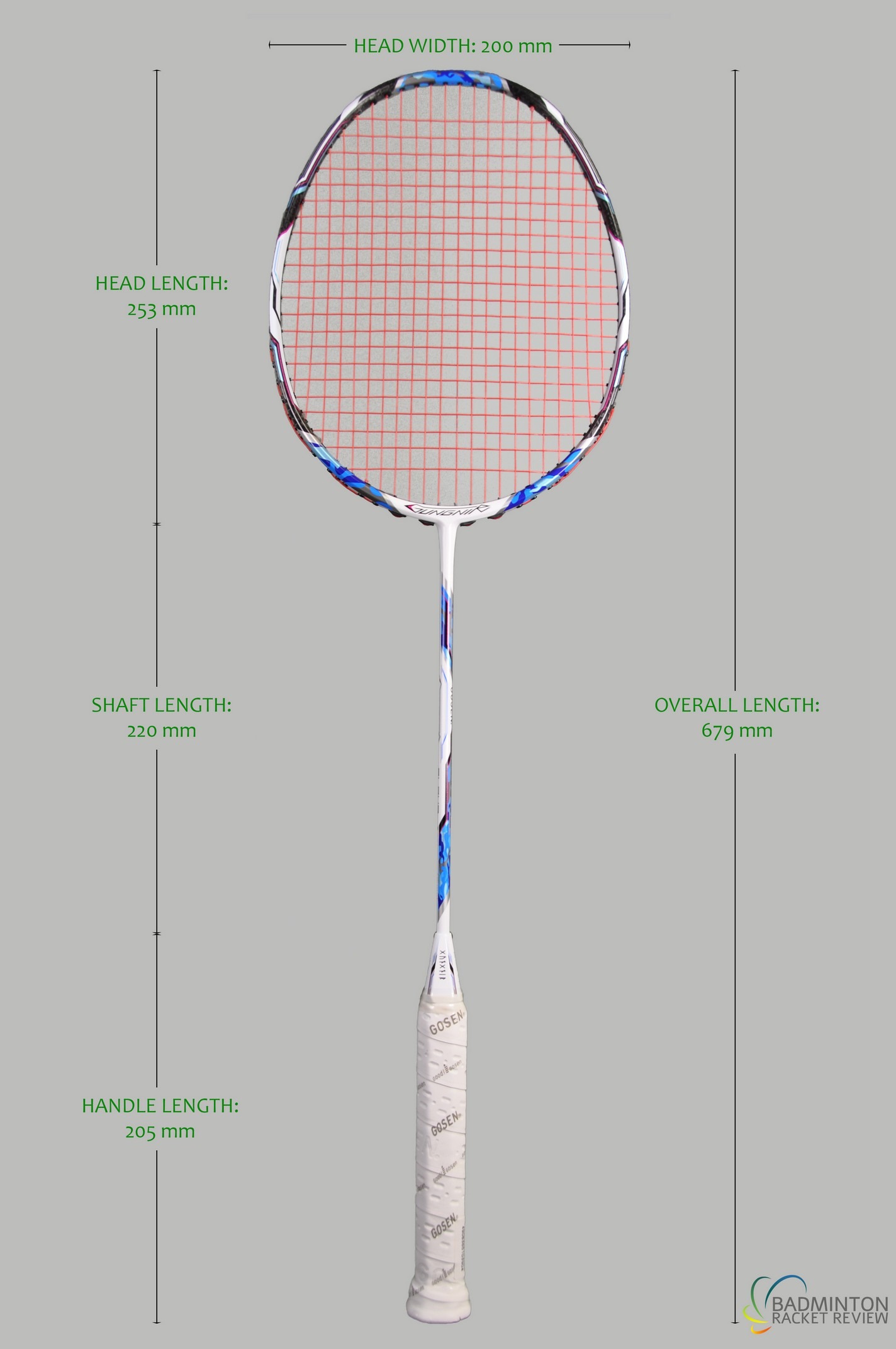 Gosen Gungnir Alpha Badminton Racket Review