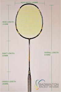 Kumpoo Power Control Nano P550TI Badminton Racket Review