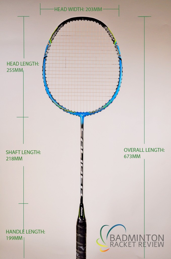 Mizuno Caliber Reg 4U Badminton Racket Review -