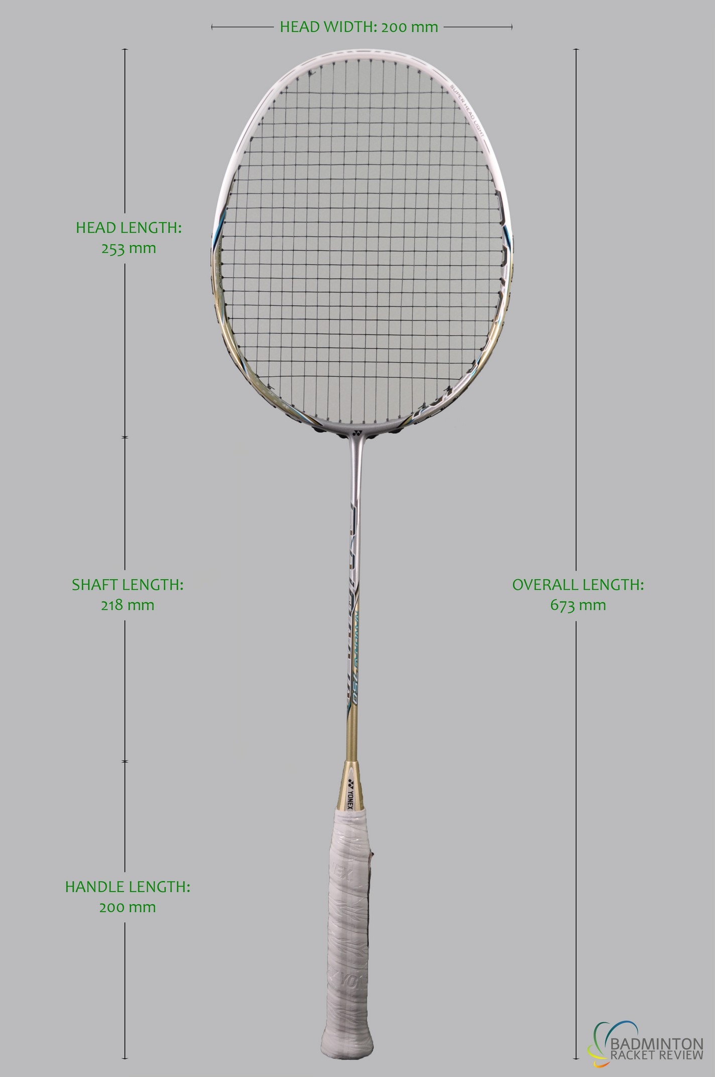 Nanoray 750 Badminton Racket Review