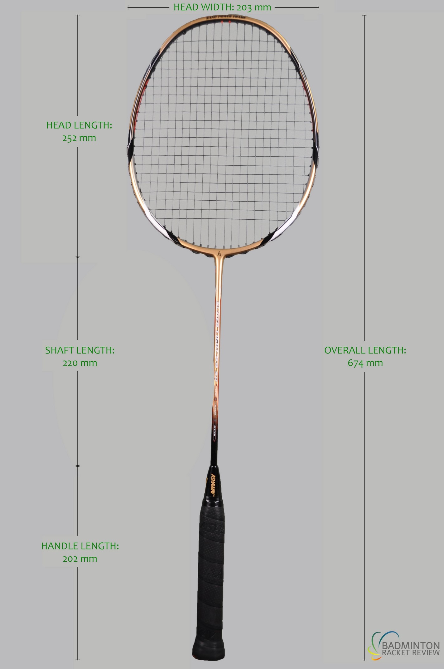 Ashaway Superlight 99SQ Badminton Racket Review