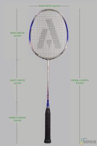 Ashaway Titanium Power Superlight 79SQ Badminton Racket Review
