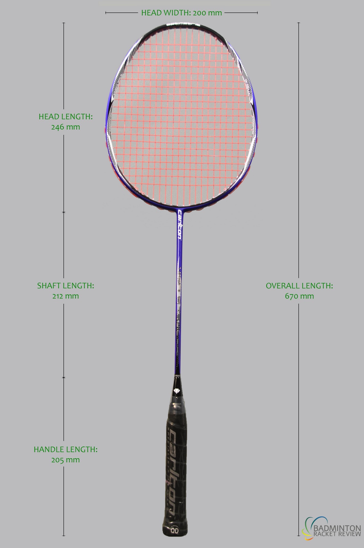 Carlton Vapour Trail Pure Badminton Racket Review