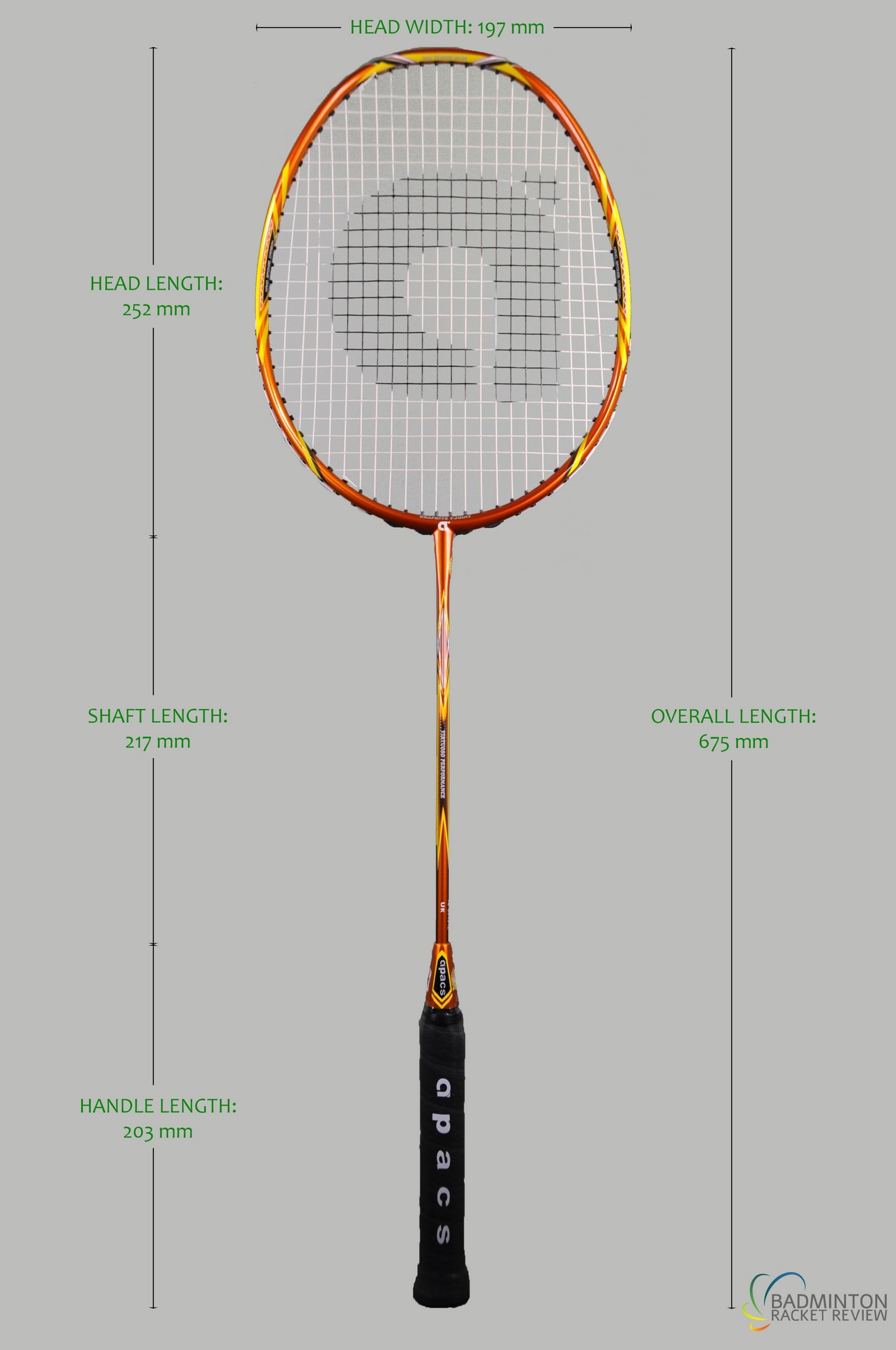 Apacs Virtuoso Performance Badminton Racket Review