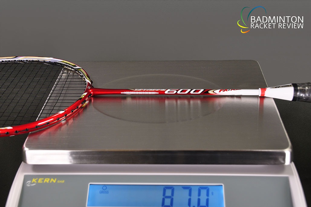 Weight Yonex Nanoray 600 edited -