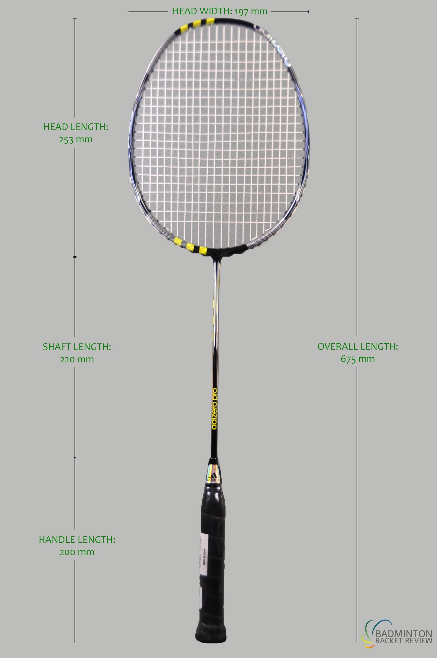 Adidas Zero Pro Badminton Racket -